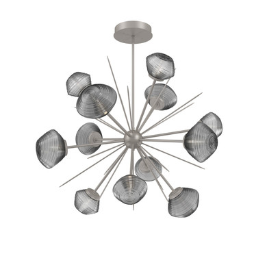 Mid. Chandeliers Starburst by Hammerton Studio ( 404 | CHB0089-0B-BS-S-001-L1 Mesa ) 
