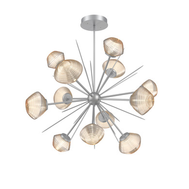 Mid. Chandeliers Starburst by Hammerton Studio ( 404 | CHB0089-0B-CS-A-001-L1 Mesa ) 
