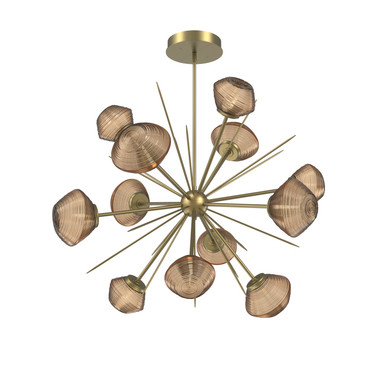 Mid. Chandeliers Starburst by Hammerton Studio ( 404 | CHB0089-0B-GB-B-001-L3 Mesa ) 