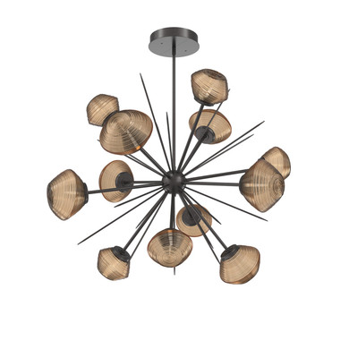 Mid. Chandeliers Starburst by Hammerton Studio ( 404 | CHB0089-0B-GP-B-001-L1 Mesa ) 