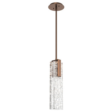 Mini Pendants Glass Down by Hammerton Studio ( 404 | LAB0061-17-BB-GC-001-L1 Glacier ) 