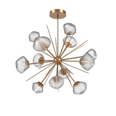 Mid. Chandeliers Starburst by Hammerton Studio ( 404 | CHB0089-0B-NB-C-001-L1 Mesa ) 