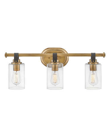 Bathroom Fixtures Three Lights by Hinkley ( 13 | 52883HB Halstead ) 