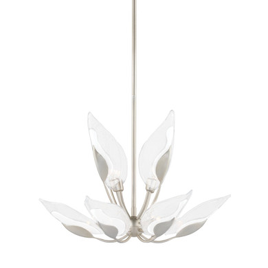 Mid. Chandeliers Glass Up by Hudson Valley ( 70 | 4829-SL Blossom ) 