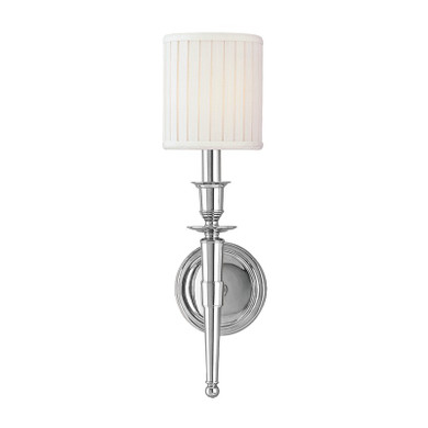 Sconces Single Candle by Hudson Valley ( 70 | 4901-PN Abington ) 