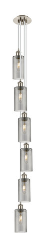 Pendants Multi-port/Cascade by Innovations ( 405 | 106B-6P-SN-G434-7SM Downtown Urban ) 