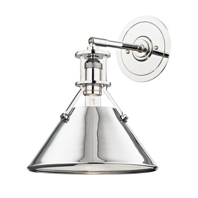 Sconces Directional/Cylinder by Hudson Valley ( 70 | MDS950-PN Metal No. 2 ) 