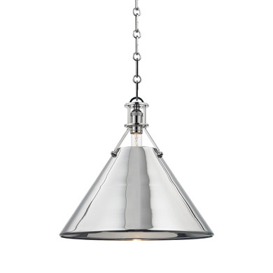 Pendants Metal Shade by Hudson Valley ( 70 | MDS952-PN Metal No. 2 ) 