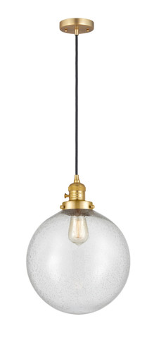 Mini Pendants Glass Down by Innovations ( 405 | 201CSW-SG-G204-12-LED Franklin Restoration ) 