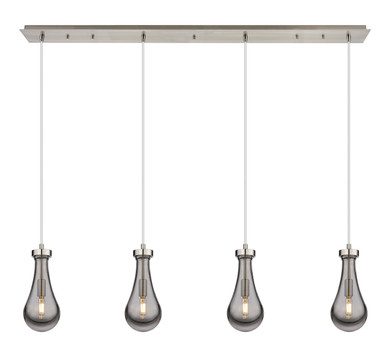Linear/Island 4 Light + by Innovations ( 405 | 124-451-1P-SN-G451-5SM Downtown Urban ) 