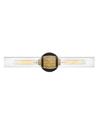 Bathroom Fixtures Cylindrical / Linear by Hinkley ( 13 | 57082BK-HB Ellison ) 