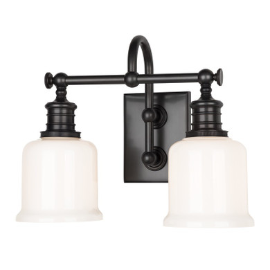 Bathroom Fixtures Two Lights by Hudson Valley ( 70 | 1972-OB Keswick ) 