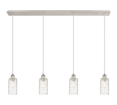 Linear/Island 4 Light + by Innovations ( 405 | 124B-4P-PN-G434-7DE Downtown Urban ) 