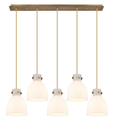 Linear/Island 4 Light + by Innovations ( 405 | 125-410-1PS-BB-G412-8WH Downtown Urban ) 