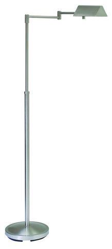 Lamps Floor Swing Arm by House of Troy ( 30 | PIN400-SN Pinnacle ) 