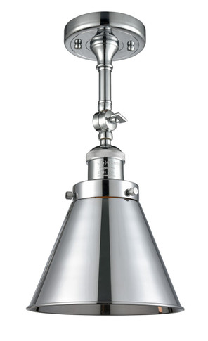 Semi-Flush Mts. Glass Down by Innovations ( 405 | 201F-PC-M13-PC-LED Franklin Restoration ) 