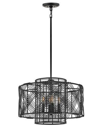 Pendants Drum Shade by Hinkley ( 13 | 41063BLK Nikko ) 