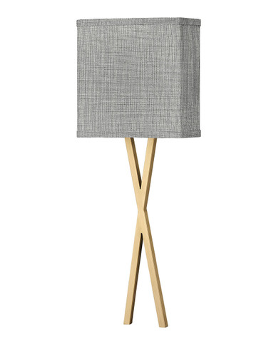 Sconces Drum Shade by Hinkley ( 13 | 41101HB Axis Heathered Gray ) 