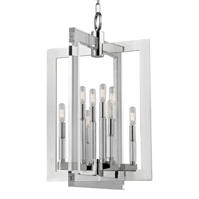 Mid. Chandeliers Glass Up by Hudson Valley ( 70 | 9317-PN Wellington ) 