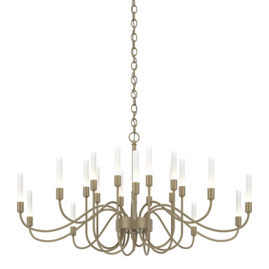 Large Chandeliers Glass Shade by Hubbardton Forge ( 39 | 192043-SKT-84 Lisse ) 