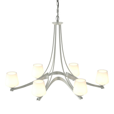 Large Chandeliers Glass Shade by Hubbardton Forge ( 39 | 104106-SKT-82-GG0236 Ribbon ) 