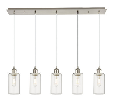 Linear/Island 4 Light + by Innovations ( 405 | 125B-5P-SN-G434-7CL Downtown Urban ) 