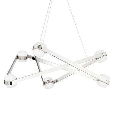 Large Chandeliers Glass Shade by Hudson Valley ( 70 | 2738-PN Orbit ) 