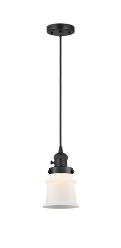 Mini Pendants Glass Down by Innovations ( 405 | 201CSW-BK-G181S-LED Franklin Restoration ) 