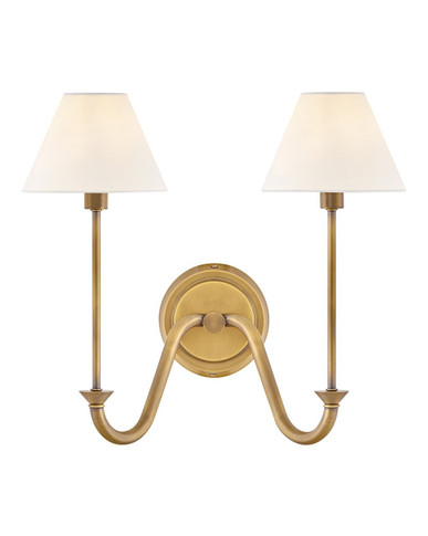 Sconces Double Candle by Hinkley ( 13 | 45162HB Greta ) 