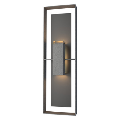 Exterior Sconces by Hubbardton Forge ( 39 | 302607-SKT-20-80-ZM0546 Shadow Box ) 
