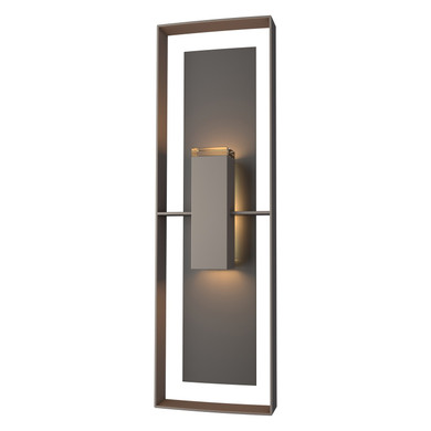 Exterior Sconces by Hubbardton Forge ( 39 | 302607-SKT-77-14-ZM0546 Shadow Box ) 
