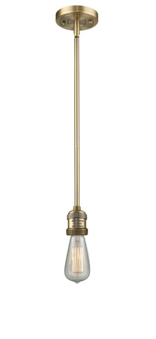 Mini Pendants Exposed Lamps by Innovations ( 405 | 201S-BB-LED Franklin Restoration ) 