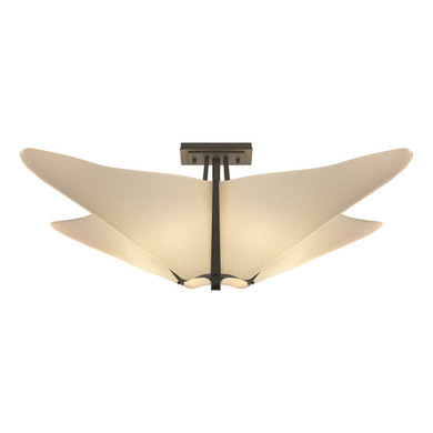 Semi-Flush Mts. Bowl Style by Hubbardton Forge ( 39 | 123305-SKT-20-SH1995 Kirigami ) 