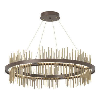 Large Chandeliers Ring/Halo by Hubbardton Forge ( 39 | 139656-LED-STND-05-86 Gossamer ) 