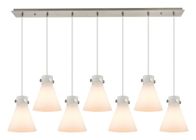 Linear/Island 4 Light + by Innovations ( 405 | 127-410-1PS-SN-G411-8WH Downtown Urban ) 