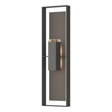 Exterior Sconces by Hubbardton Forge ( 39 | 302608-SKT-20-77-ZM0736 Shadow Box ) 