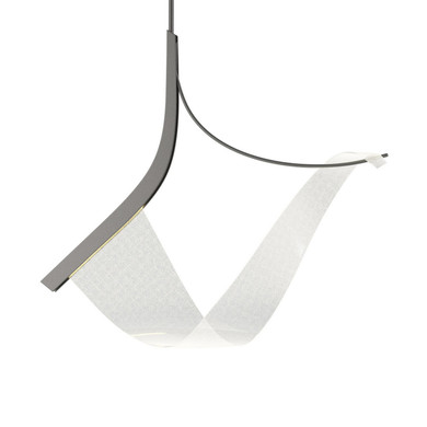 Mid. Chandeliers Glass Down by Hubbardton Forge ( 39 | 139825-LED-MULT-20 Sling ) 