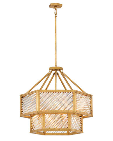 Mid. Chandeliers Glass Down by Hinkley ( 13 | 47464DA Sura ) 