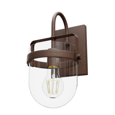 Sconces Single Glass by Hunter ( 47 | 19841 Karloff ) 