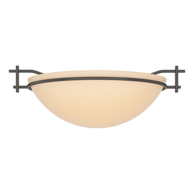 Flush Mounts Bowl Style by Hubbardton Forge ( 39 | 124251-SKT-14-SS0045 Moonband ) 