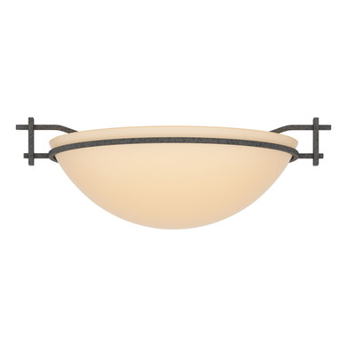 Flush Mounts Bowl Style by Hubbardton Forge ( 39 | 124251-SKT-20-SS0045 Moonband ) 