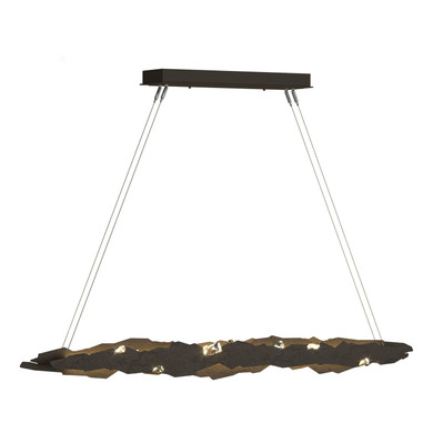 Linear/Island Geometric/Linear by Hubbardton Forge ( 39 | 139860-LED-STND-05-CR Trove ) 