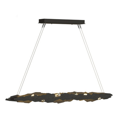 Linear/Island Geometric/Linear by Hubbardton Forge ( 39 | 139860-LED-STND-07-CR Trove ) 