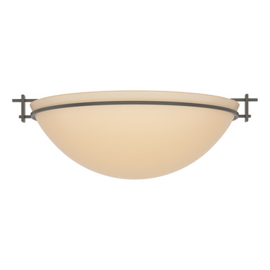 Flush Mounts Bowl Style by Hubbardton Forge ( 39 | 124252-SKT-07-SS0050 Moonband ) 