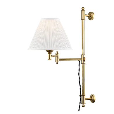 Lamps Wall by Hudson Valley ( 70 | MDS104-AGB Classic No.1 ) 