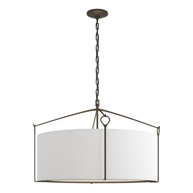 Pendants Drum Shade by Hubbardton Forge ( 39 | 104255-SKT-20-SF2899 Bow ) 