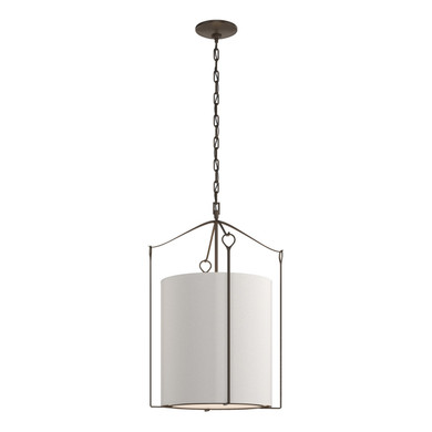 Pendants Drum Shade by Hubbardton Forge ( 39 | 104260-SKT-05-SE1509 Bow ) 