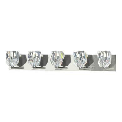 Bathroom Fixtures Five+Lights by Hubbardton Forge ( 39 | 201323-SKT-85-CR Gatsby ) 