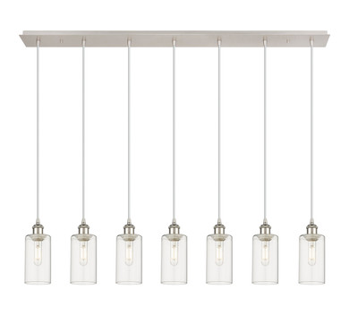 Linear/Island 4 Light + by Innovations ( 405 | 127B-7P-PN-G434-7CL Downtown Urban ) 