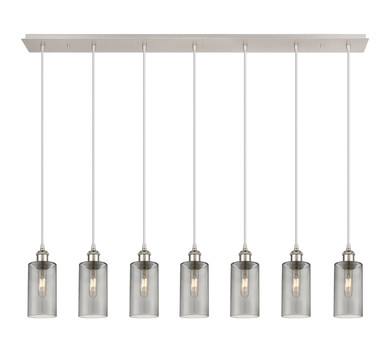 Linear/Island 4 Light + by Innovations ( 405 | 127B-7P-PN-G434-7SM Downtown Urban ) 